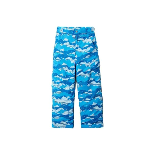 Columbia совместный бренд Умеренная детская лыжная одежда Зимняя детская одежда Небесно-голубой