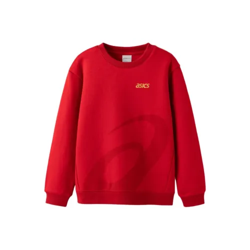 Asics Свитшот Sports Performance Красный Подростки