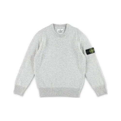 STONE ISLAND Серый Kids Свитеры