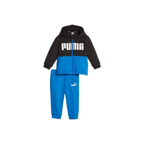 PUMA KIDS Комплекты BMW M MOTORSPORT Collaboration Series Minicats Colorblock Детский костюм Jogger Синий