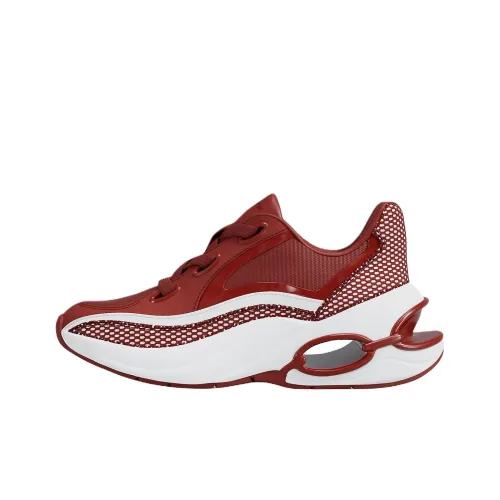 MICHAEL KORS TONI MIXED MEDIA Низкий топ Повседневная обувь Мужской Красный