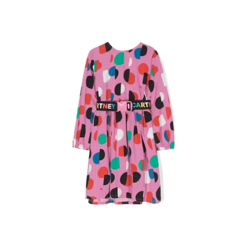 Stella McCartney Платье Фуксия Детское