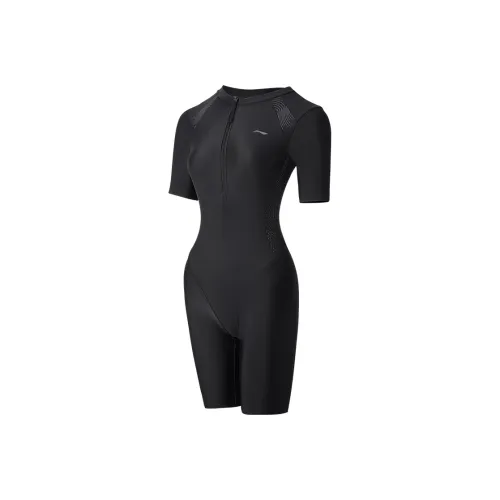 Подкладка One Piece Купальник Женские Черный