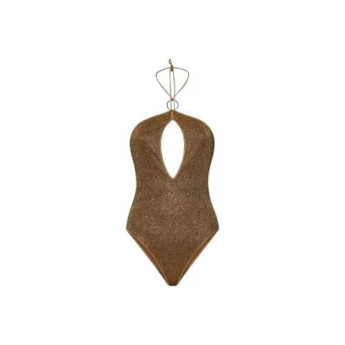 Oséree SS24 One-piece Swimsuit Women's Brown