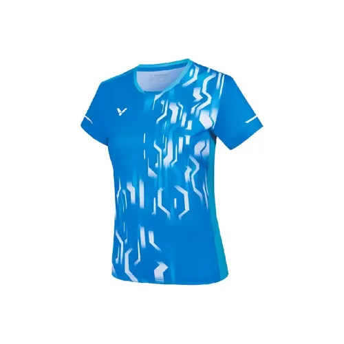 VICTOR Бадминтон Джерси Женские IBIZA Blue