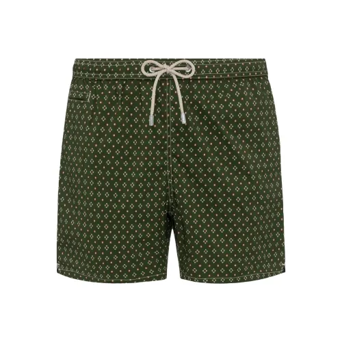 MC2 SAINT BARTHELEMY Пляжные шорты Женские Зеленые