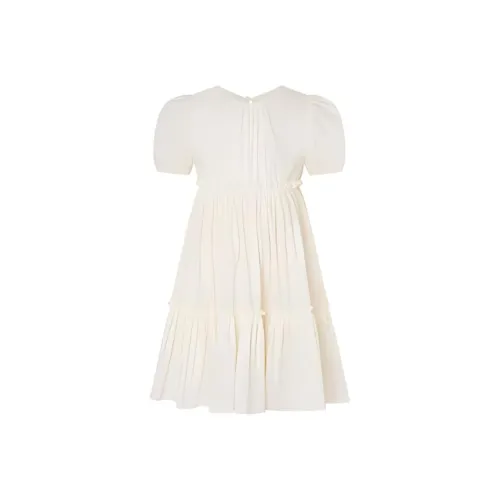 Little MO CO. Детское платье кремового цвета размер Children's