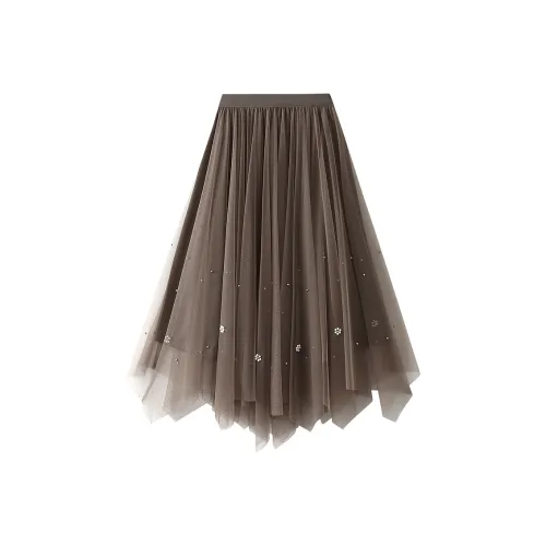 Benhou Повседневный Длинный Юбка Женские