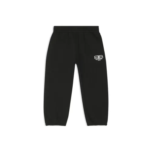 Детские Balenciaga FW22 Вязаные Спортивные Штаны Черные