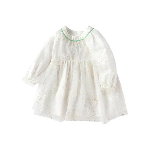 BALABALA Платье Белый кофейный тон для малышей и детей дошкольного возраста