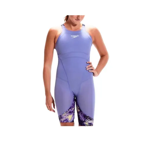 Speedo One-Piece Купальник Женские Фиолетовый Зеленый