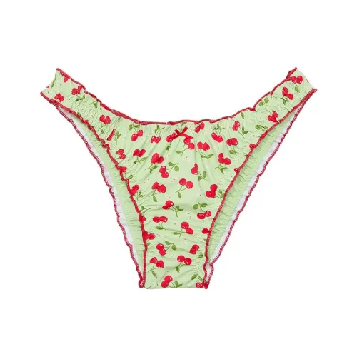 Victoria's Secret Розовые Плавательные Шорты Женские Зеленые