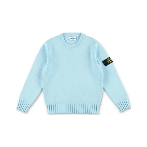 STONE ISLAND Синий Kids Свитеры