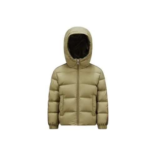 Moncler Пуховик Оливково-зеленый для детей 3-7 лет