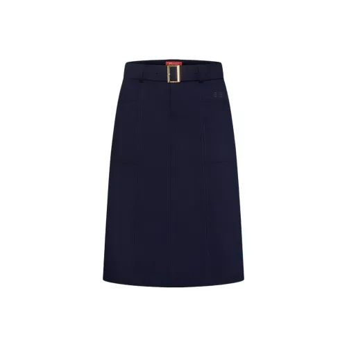 Biyin Leufen Повседневный Длинный Юбка Женские