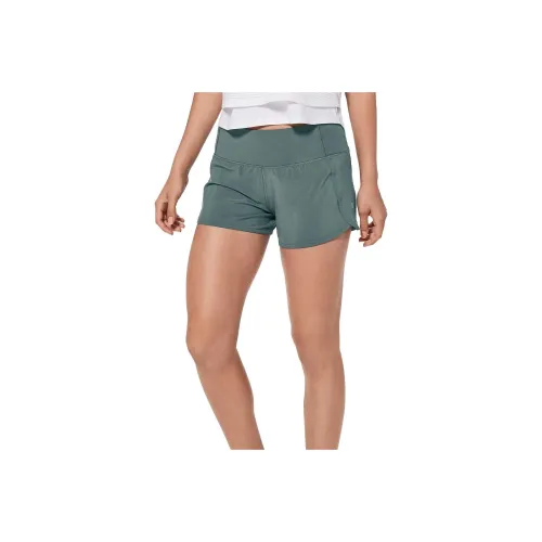 lululemon Спортивные шорты Женские Lake Green Серый