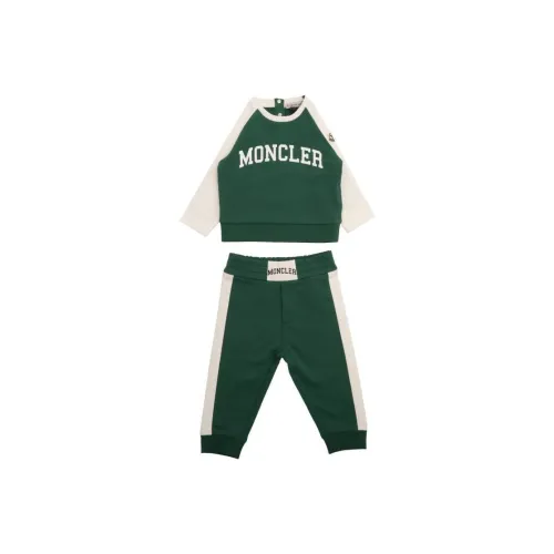 Moncler Kids Комплекты Логотип Tracksuit Набор Зеленый Infant и Toddler
