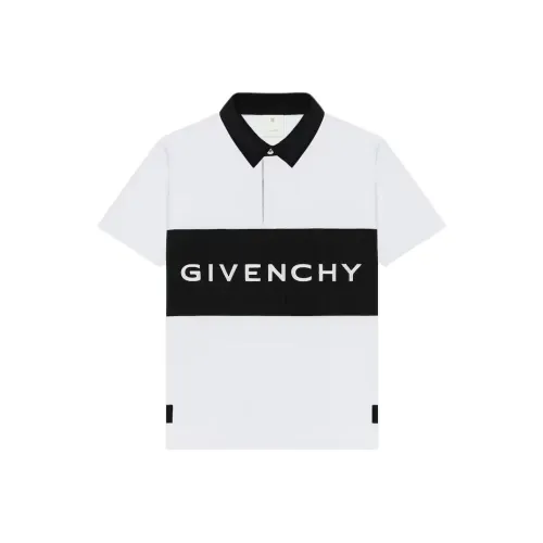 Givenchy POLO Шея T Рубашка Белая Детская