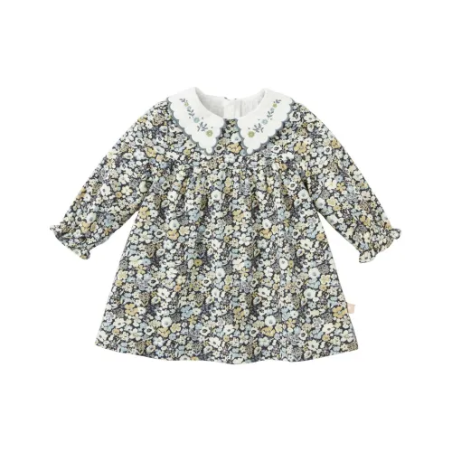 DAVE&BELLA Цветочный принт Платья для детей