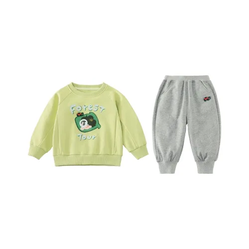 CICIIBEAR Повседневная спортивная одежда для детей цвет зеленый ростковый