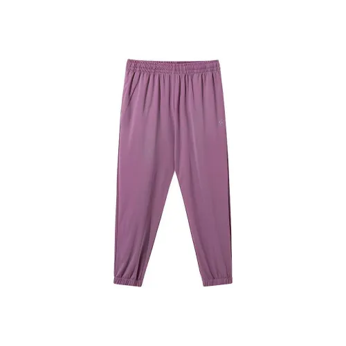 QIAODAN Primrose Фиолетовые Женские Спортивные Брюки