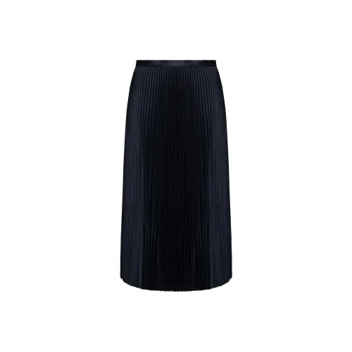 THEORY Повседневный Длинный Юбка Женская Морской Синий