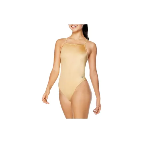 Speedo One-Piece Купальник Женский Телесного цвета