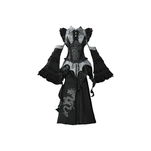 Leopard Kitten Комплект с юбкой Женские