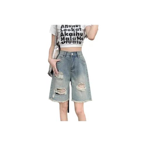 YEARNED Винтажные синие женские джинсовые шорты