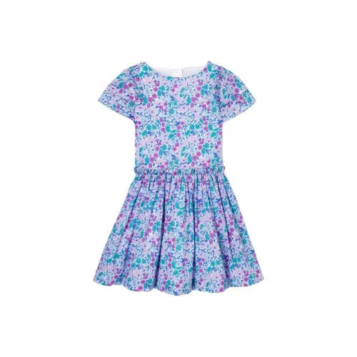 JACADI Детское платье Белый многоцветный Детский