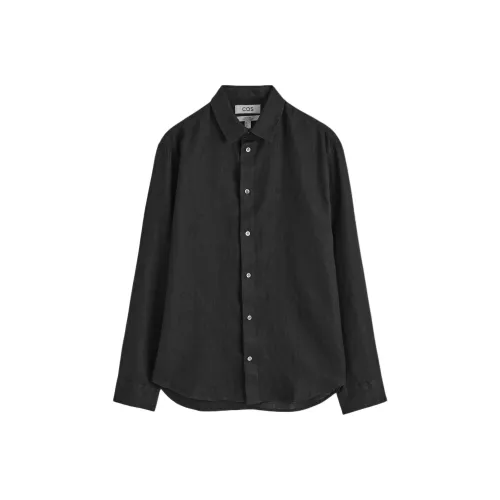 COS Черные Мужские Рубашки