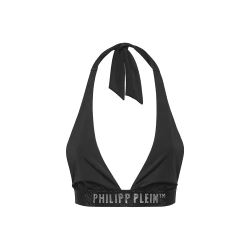 PHILIPP PLEIN SS25 Двухкомпонентный купальник женский черный