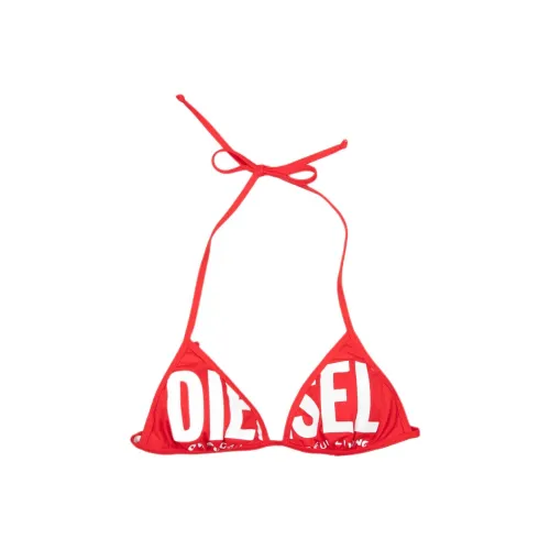 DIESEL Женские Бикини Красного Цвета