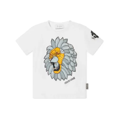 Roberto Cavalli T-рубашка Белая Детская