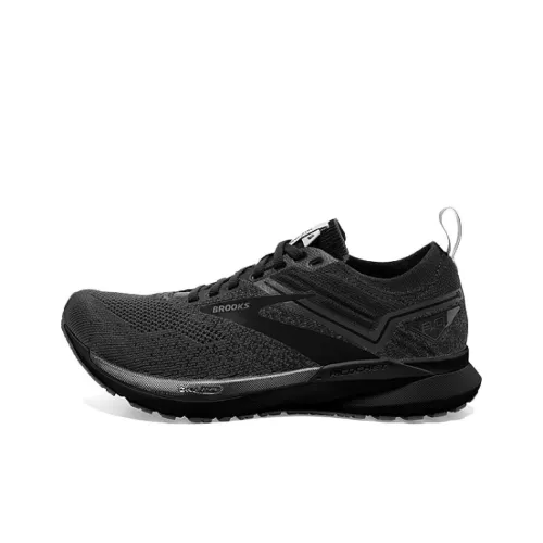 Brooks Slip-resistant Abrasion-resistant Low Top Беговые кроссовки Женские Черные