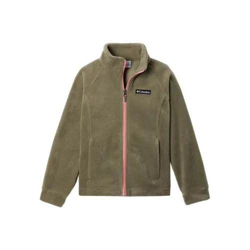 Columbia Детский Топ Benton Оливковый Детский