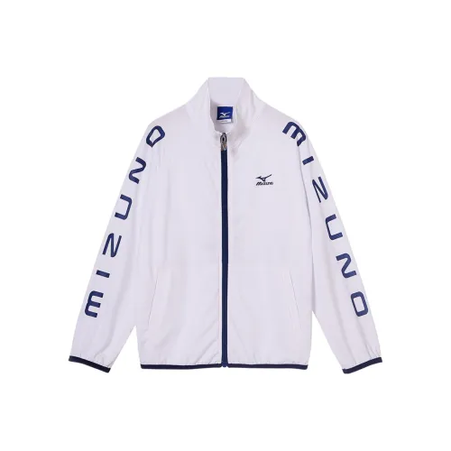 Mizuno Белый Унисекс Одежда с Защитой от УФ-лучей