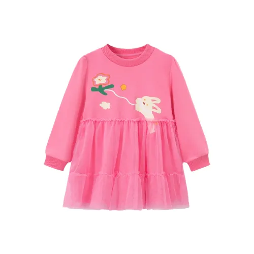 Simyke Розово-вишневый Kids Платья