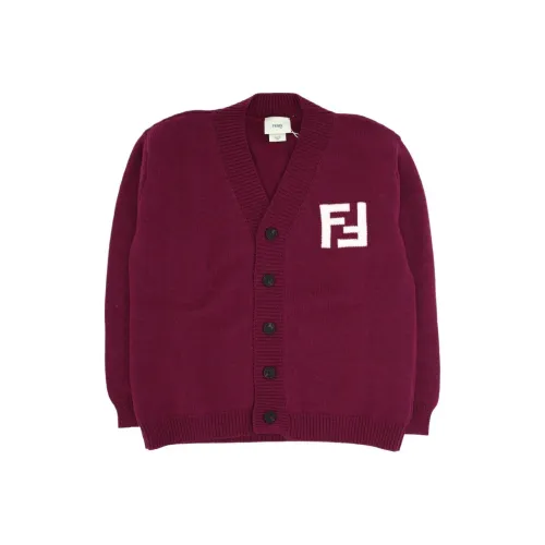FENDI Красный Kids Свитеры