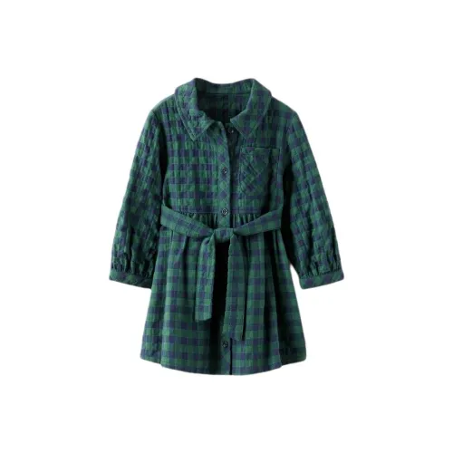 ZARA Малыш Платье Зеленый Синий Infant и Toddler