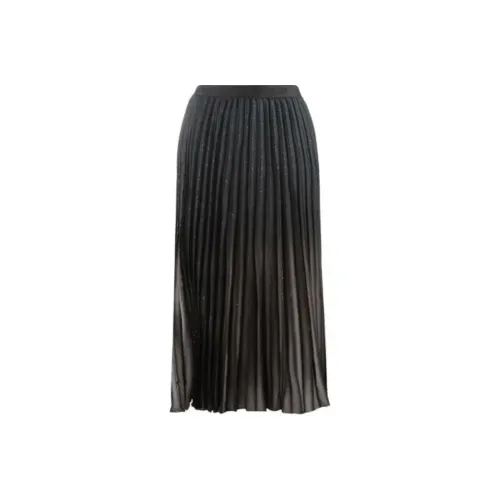 DKNY Повседневный Длинный Юбка Женская Серого цвета