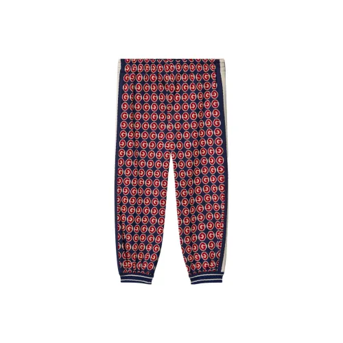 Детские GUCCI Вязаные Спортивные Штаны Красные