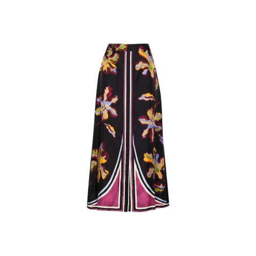 DOROTHEE SCHUMACHER SS24 Повседневная длинная юбка женская черная