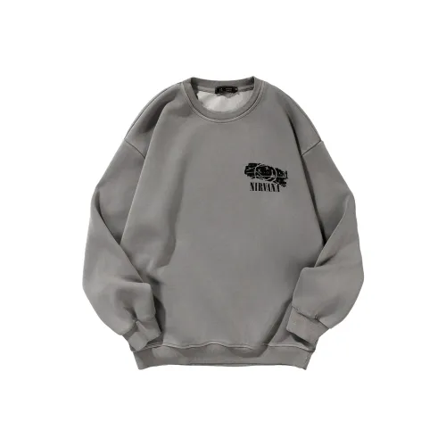 DAVID&ME Серый Унисекс Свитшоты