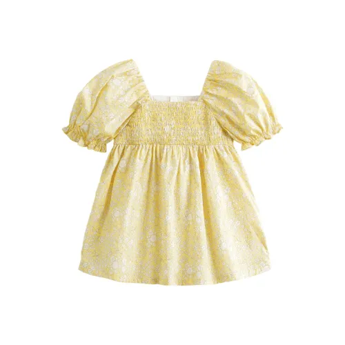 MARC JANIE Детское платье кремовый желтый