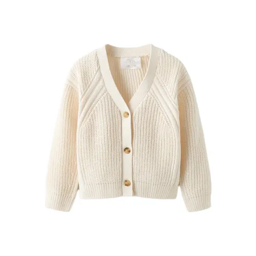 ZARA Трикотаж Белый для детей 3-7 лет