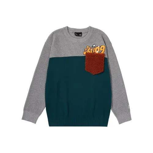 LINING YOUNG Свитер Sports Life Collection Темно-зеленый Parquet Серый Детский