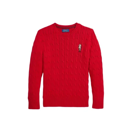Polo Ralph Lauren Свитер FW24 Millennial Красный Детский
