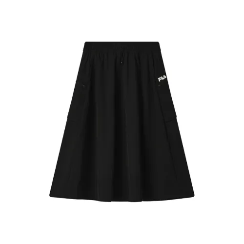 FILA Лайфстайл Глубокий черный Женские Повседневные короткие юбки