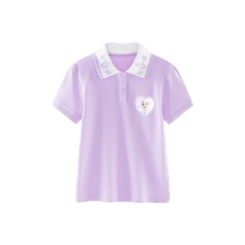 Disney Детский топ фиолетовый для детей 3-7 лет